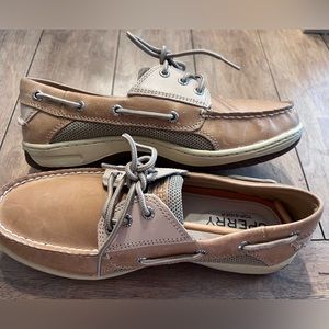 NWOT SPERRY Topsider Men's Billfish™ 3-Eye Boat Shoe US 8 X-Wide